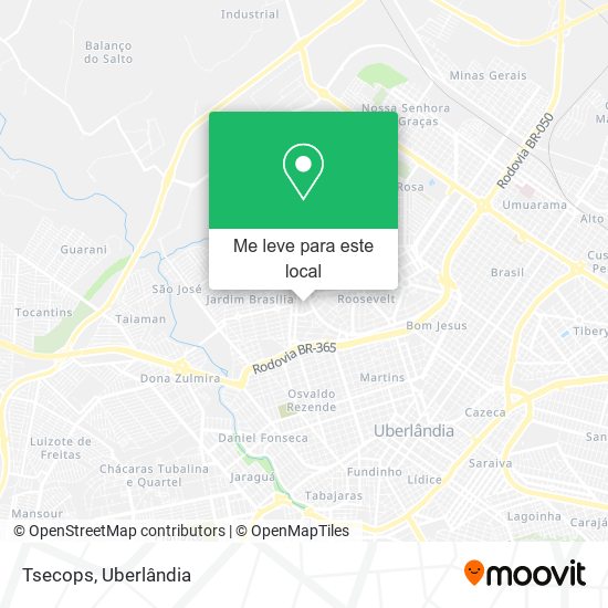 Tsecops mapa