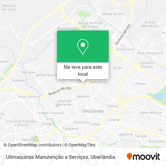 Ulimaquinas Manutenção e Serviços mapa