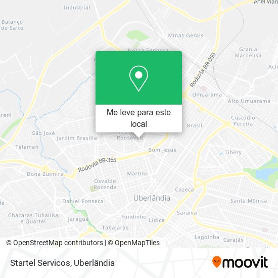 Startel Servicos mapa