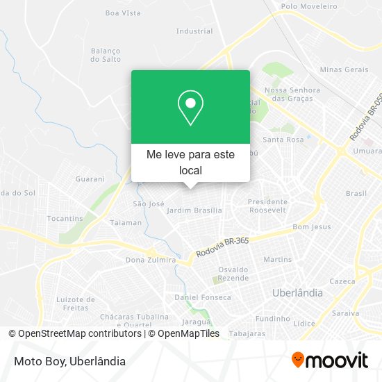 Moto Boy mapa