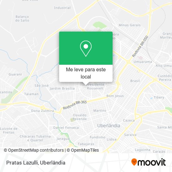 Pratas Lazulli mapa