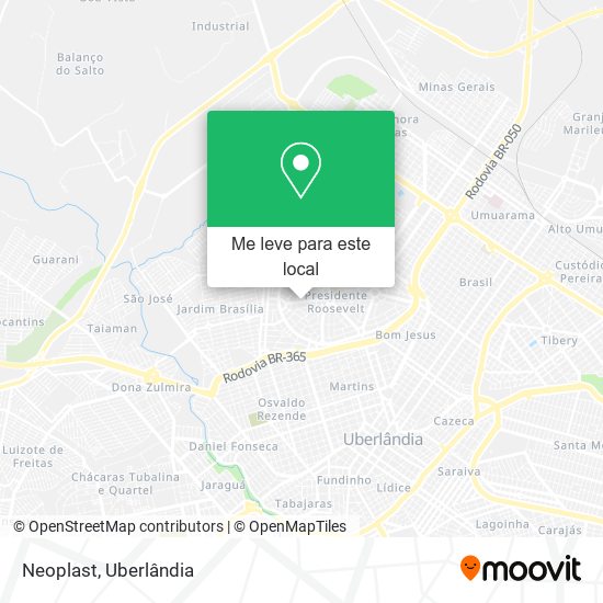 Neoplast mapa
