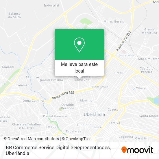 BR Commerce Service Digital e Representacoes mapa