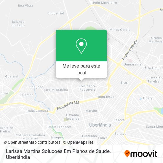 Larissa Martins Solucoes Em Planos de Saude mapa