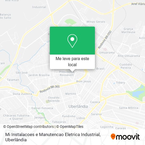 Mi Instalacoes e Manutencao Eletrica Industrial mapa