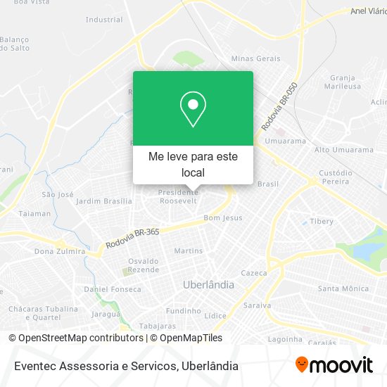 Eventec Assessoria e Servicos mapa