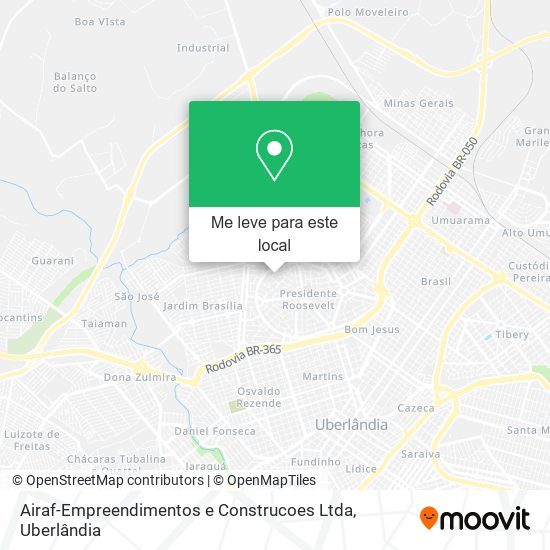 Airaf-Empreendimentos e Construcoes Ltda mapa