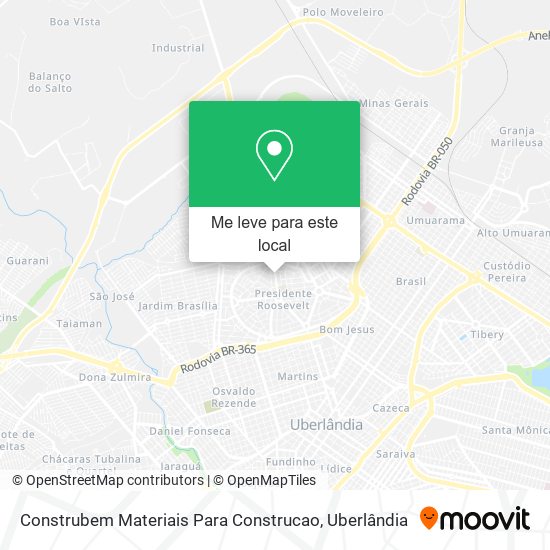 Construbem Materiais Para Construcao mapa