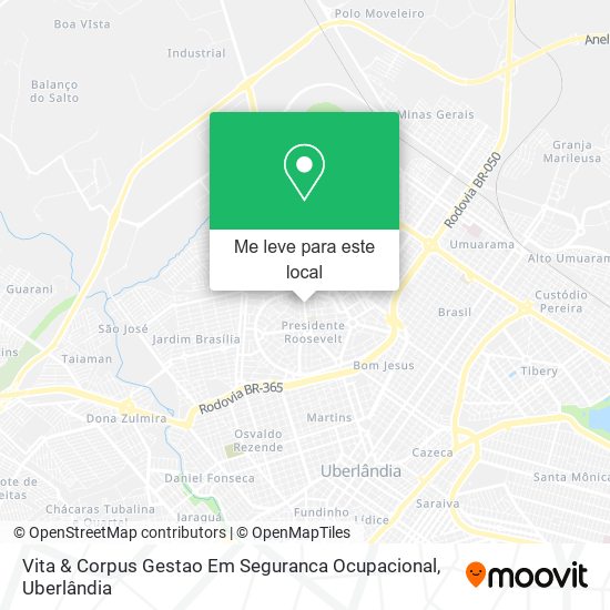 Vita & Corpus Gestao Em Seguranca Ocupacional mapa