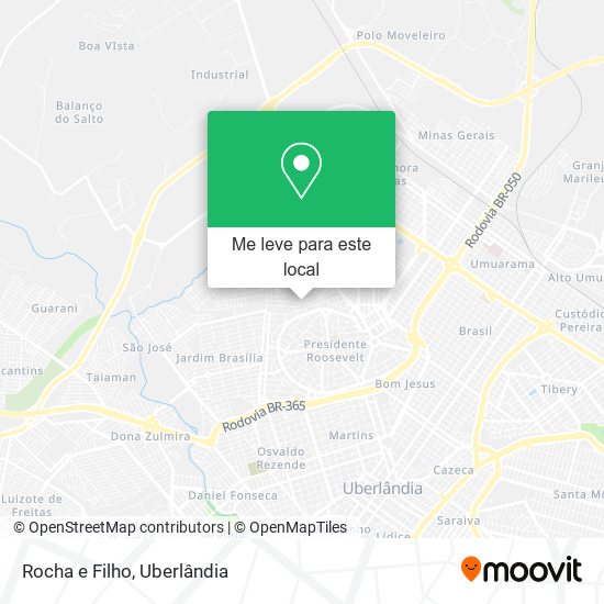 Rocha e Filho mapa
