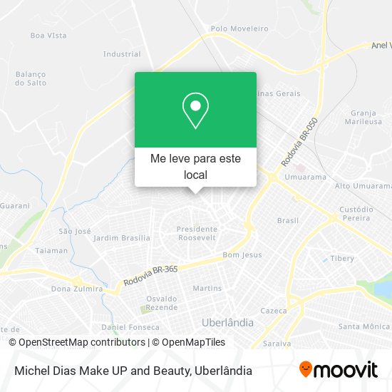 Michel Dias Make UP and Beauty mapa