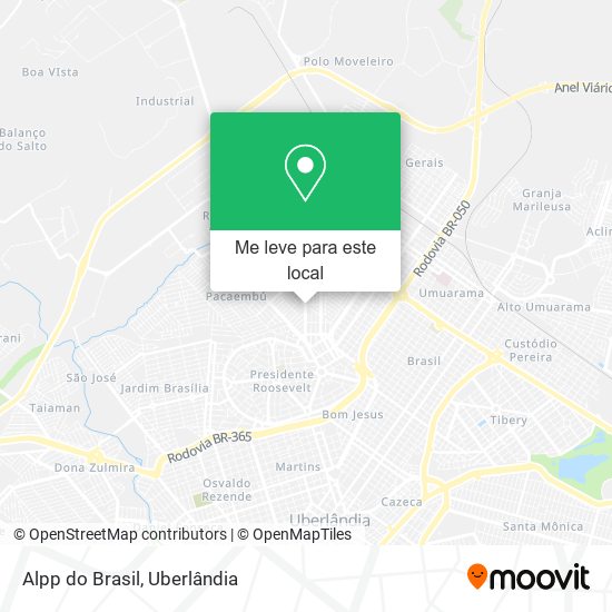 Alpp do Brasil mapa