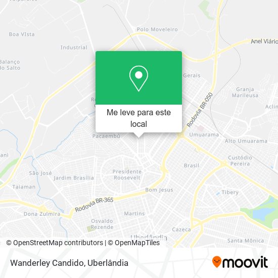 Wanderley Candido mapa
