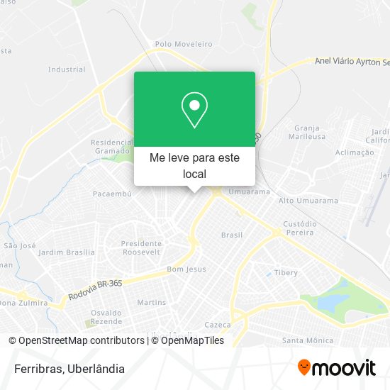 Ferribras mapa