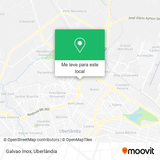 Galvao Inox mapa