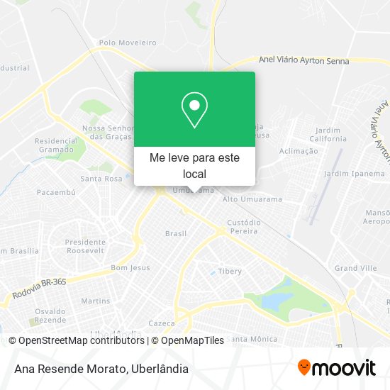 Ana Resende Morato mapa