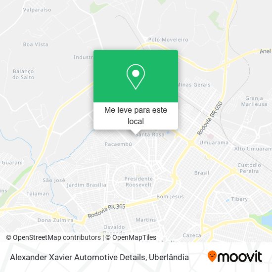 Alexander Xavier Automotive Details mapa