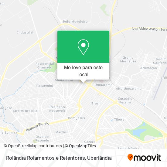 Rolândia Rolamentos e Retentores mapa