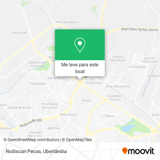 Rodiscan Pecas mapa