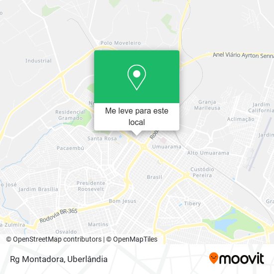 Rg Montadora mapa