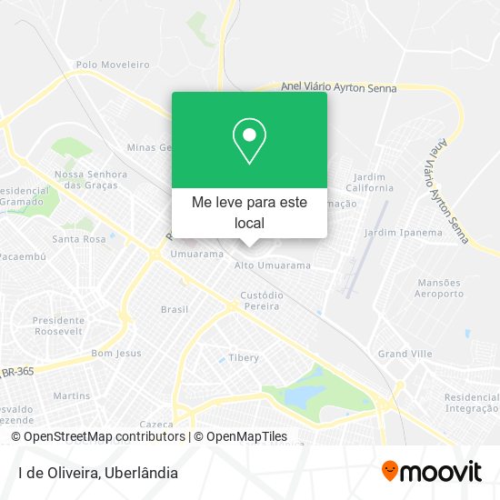 I de Oliveira mapa