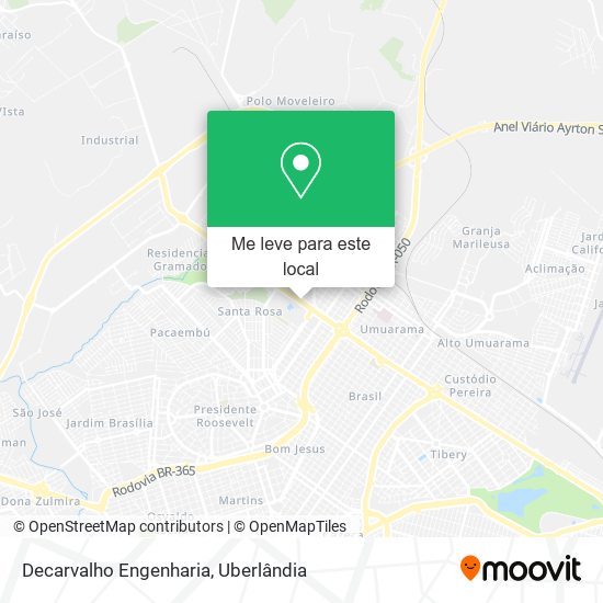 Decarvalho Engenharia mapa