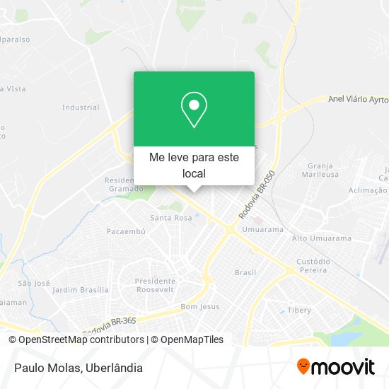 Paulo Molas mapa