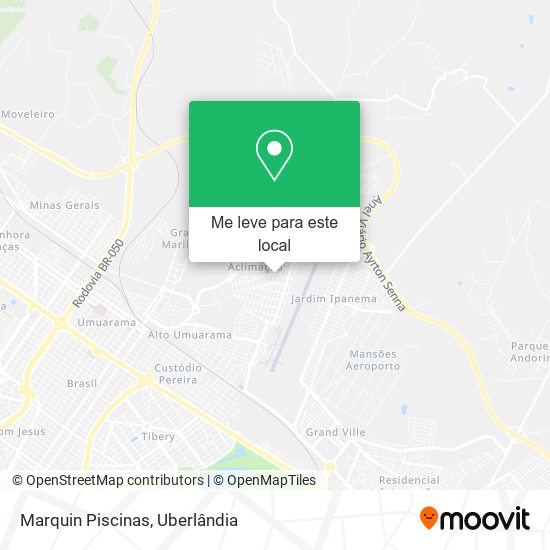 Marquin Piscinas mapa