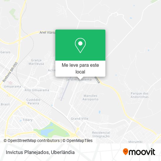 Invictus Planejados mapa