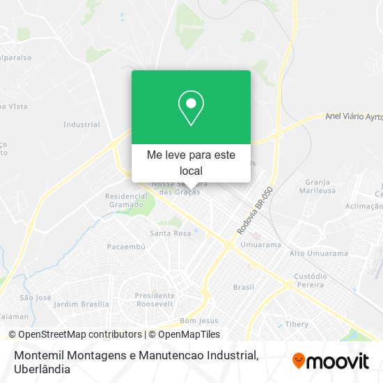 Montemil Montagens e Manutencao Industrial mapa