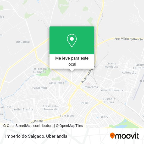 Imperio do Salgado mapa