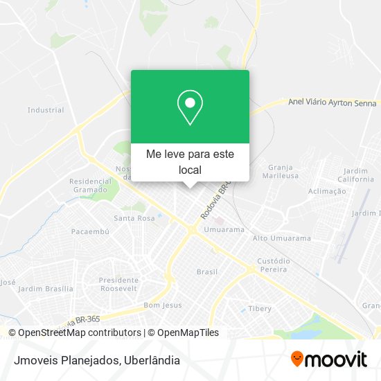 Jmoveis Planejados mapa