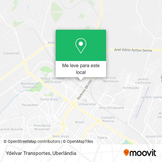 Ydelvar Transportes mapa