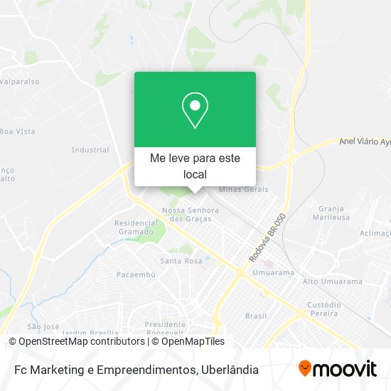 Fc Marketing e Empreendimentos mapa