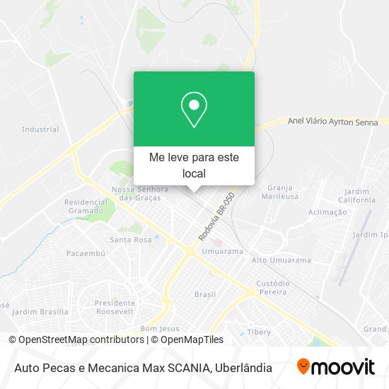 Auto Pecas e Mecanica Max SCANIA mapa