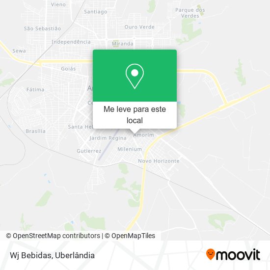 Wj Bebidas mapa