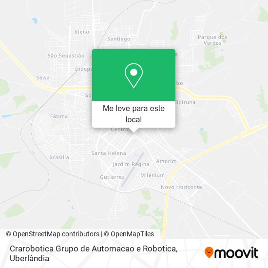 Crarobotica Grupo de Automacao e Robotica mapa