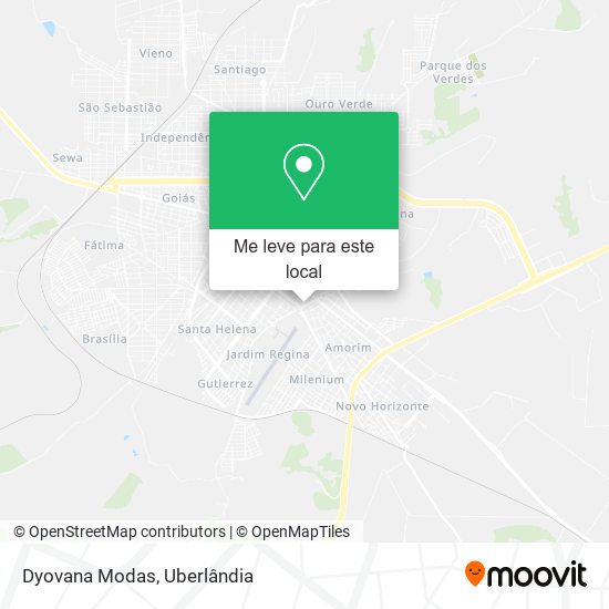 Dyovana Modas mapa