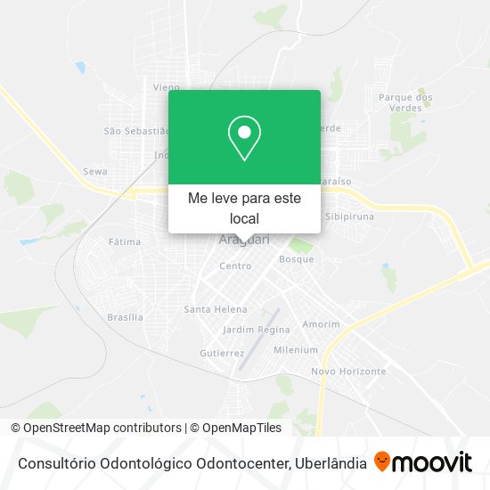 Consultório Odontológico Odontocenter mapa