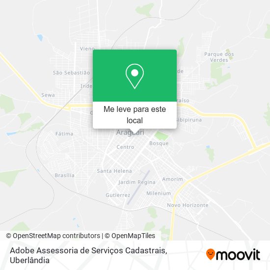 Adobe Assessoria de Serviços Cadastrais mapa