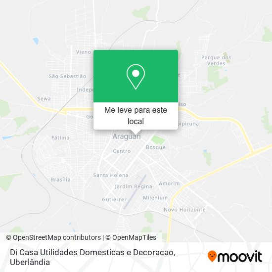 Di Casa Utilidades Domesticas e Decoracao mapa