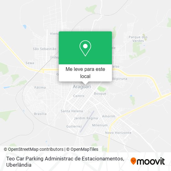 Teo Car Parking Administrac de Estacionamentos mapa