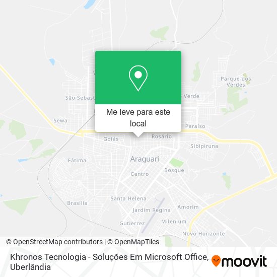 Khronos Tecnologia - Soluções Em Microsoft Office mapa