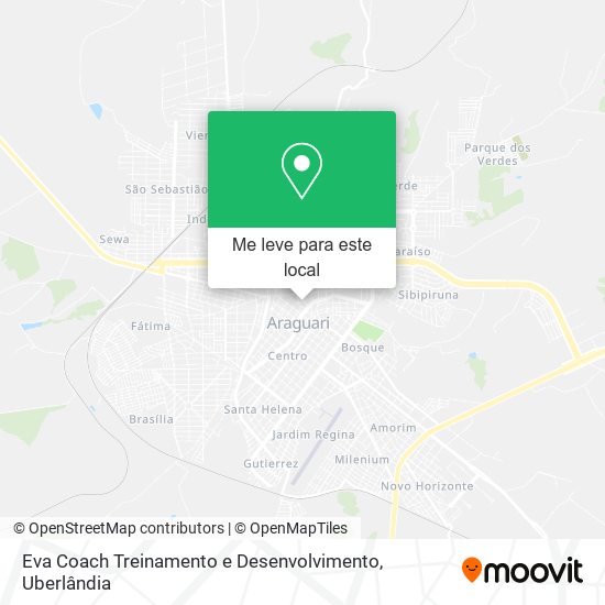 Eva Coach Treinamento e Desenvolvimento mapa