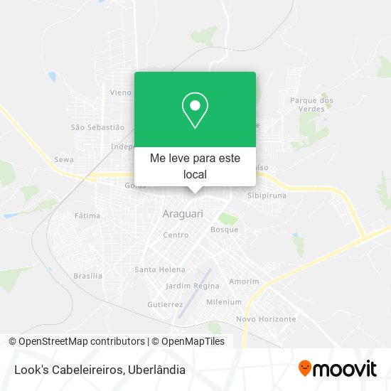 Look's Cabeleireiros mapa