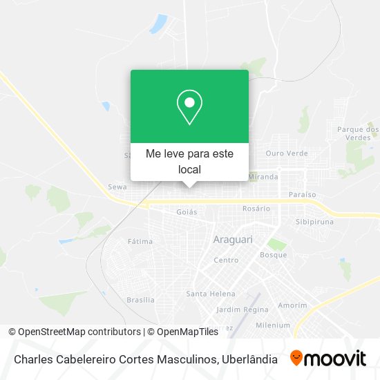 Charles Cabelereiro Cortes Masculinos mapa