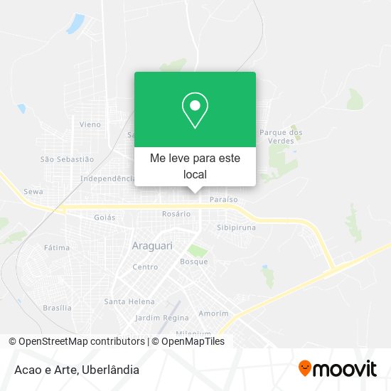 Acao e Arte mapa