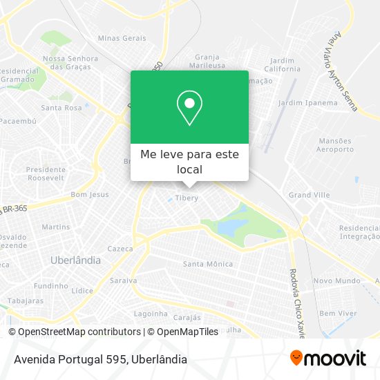 Avenida Portugal 595 mapa