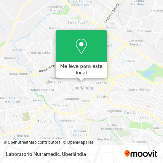 Laboratorio Nutramedic mapa