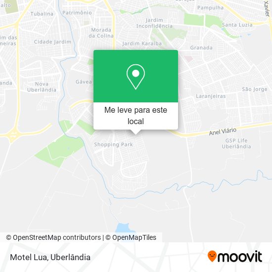 Motel Lua mapa